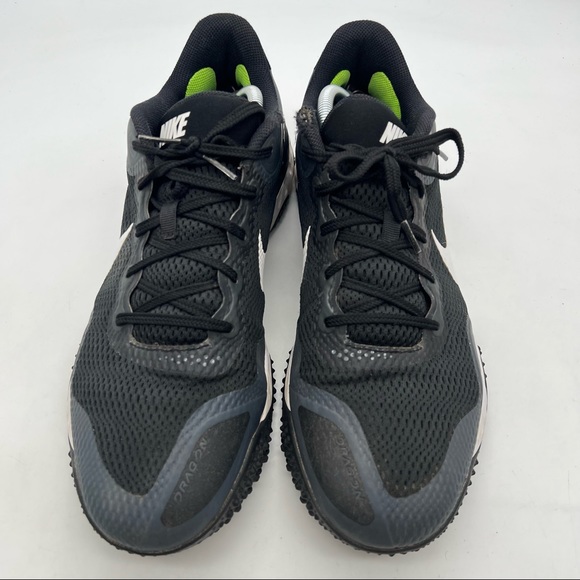 Nike Alpha Men’s Size 12 Huarache Elite 3 Turf Smoke Grey  Black CK0748-003. - Picture 2 of 11